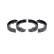 Brake Shoe Set, parking brake, Thumbnail 2