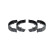 Brake Shoe Set, parking brake, Thumbnail 2