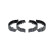 Brake Shoe Set, parking brake, Thumbnail 4