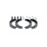 Brake Shoe Set, parking brake, Thumbnail 4