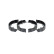 Brake Shoe Set, parking brake, Thumbnail 2