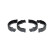 Brake Shoe Set, parking brake, Thumbnail 2