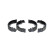 Brake Shoe Set, parking brake, Thumbnail 4