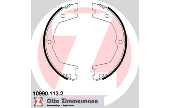 Brake Shoe Set, parking brake, Image 2