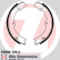 Brake Shoe Set, parking brake, Thumbnail 2