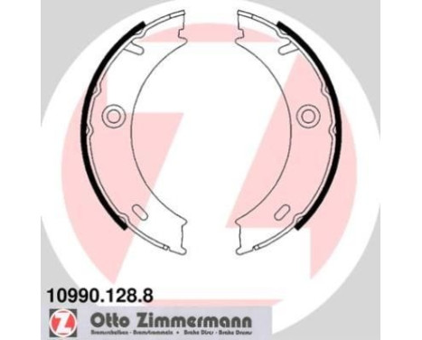Brake Shoe Set, parking brake, Image 2