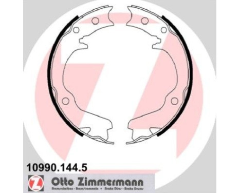 Brake Shoe Set, parking brake, Image 2