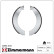 Brake Shoe Set, parking brake, Thumbnail 2