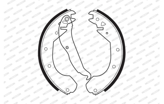 Brake Shoe Set PREMIER FSB199 Ferodo, Image 2