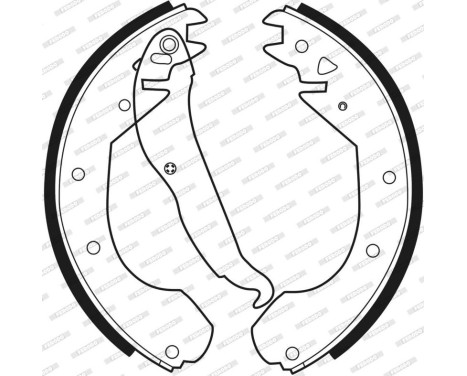 Brake Shoe Set PREMIER FSB199 Ferodo, Image 3