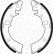 Brake Shoe Set PREMIER FSB204 Ferodo, Thumbnail 3