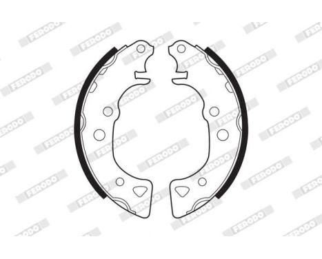 Brake Shoe Set PREMIER FSB232 Ferodo, Image 2