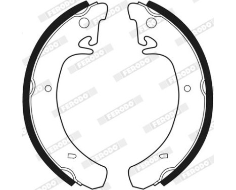 Brake Shoe Set PREMIER FSB240 Ferodo, Image 3