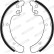 Brake Shoe Set PREMIER FSB240 Ferodo, Thumbnail 3