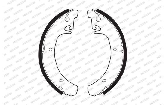 Brake Shoe Set PREMIER FSB240 Ferodo, Image 2
