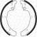 Brake Shoe Set PREMIER FSB240 Ferodo, Thumbnail 3