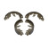 Brake Shoe Set PREMIER FSB4034 Ferodo
