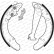 Brake Shoe Set PREMIER FSB408 Ferodo, Thumbnail 4