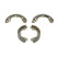 Brake Shoe Set PREMIER FSB4100 Ferodo