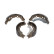 Brake Shoe Set PREMIER FSB4159 Ferodo