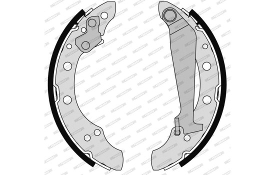 Brake Shoe Set PREMIER FSB4182 Ferodo, Image 3