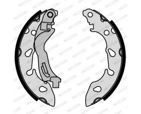 Brake Shoe Set PREMIER FSB4188 Ferodo