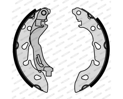 Brake Shoe Set PREMIER FSB4188 Ferodo, Image 2