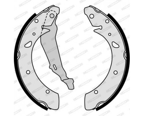 Brake Shoe Set PREMIER FSB4196 Ferodo