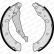 Brake Shoe Set PREMIER FSB4196 Ferodo