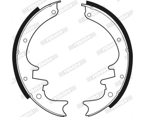 Brake Shoe Set PREMIER FSB429 Ferodo, Image 3
