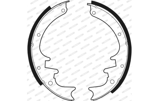 Brake Shoe Set PREMIER FSB429 Ferodo, Image 3