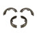 Brake Shoe Set PREMIER FSB4305 Ferodo
