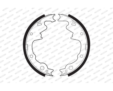 Brake Shoe Set PREMIER FSB466 Ferodo, Image 2