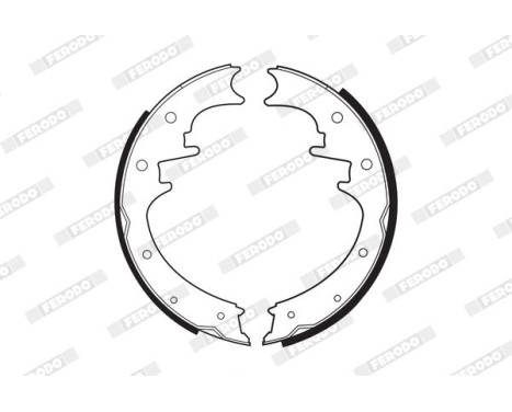 Brake Shoe Set PREMIER FSB524 Ferodo