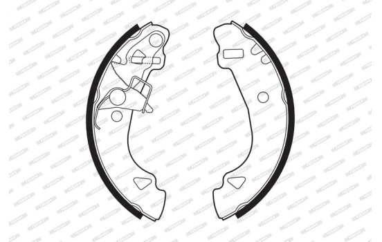 Brake Shoe Set PREMIER FSB527 Ferodo, Image 2