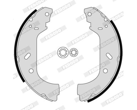 Brake Shoe Set PREMIER FSB535 Ferodo, Image 2