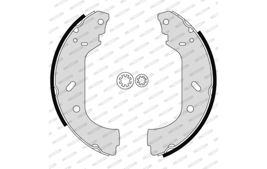 Brake Shoe Set PREMIER FSB535 Ferodo, Image 2