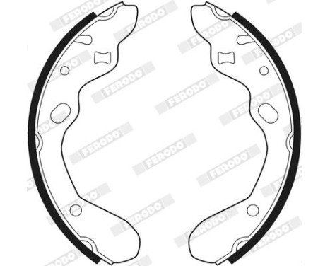 Brake Shoe Set PREMIER FSB540 Ferodo, Image 3