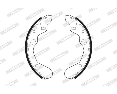 Brake Shoe Set PREMIER FSB540 Ferodo, Image 2