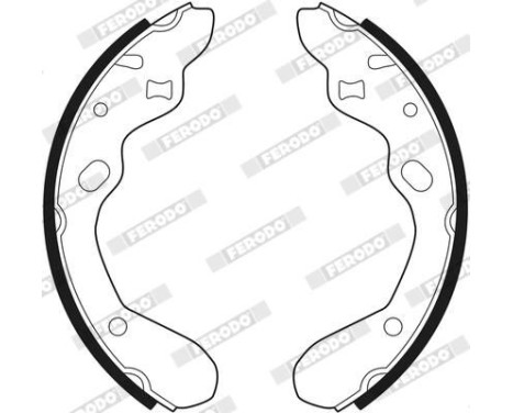 Brake Shoe Set PREMIER FSB540 Ferodo, Image 3