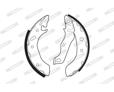 Brake Shoe Set PREMIER FSB543 Ferodo, Image 2