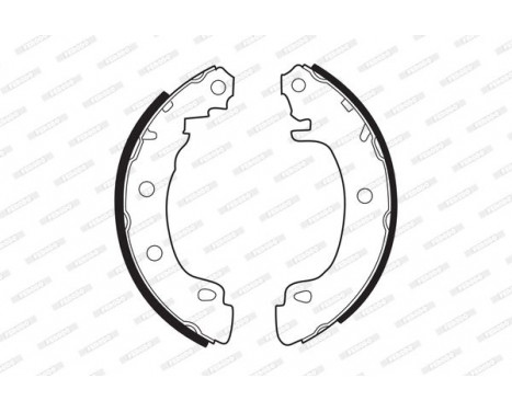 Brake Shoe Set PREMIER FSB544 Ferodo, Image 2