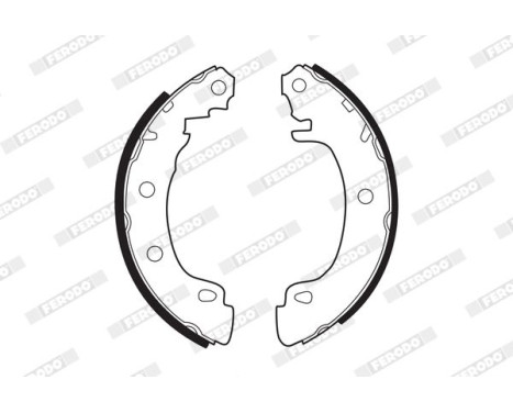 Brake Shoe Set PREMIER FSB544 Ferodo, Image 2