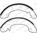 Brake Shoe Set PREMIER FSB544 Ferodo, Thumbnail 4