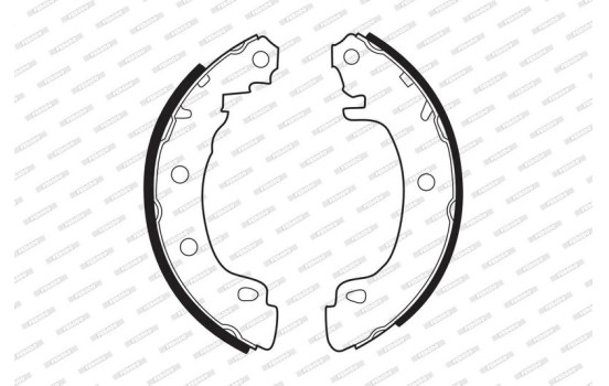 Brake Shoe Set PREMIER FSB544 Ferodo, Image 2
