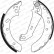 Brake Shoe Set PREMIER FSB552 Ferodo, Thumbnail 3