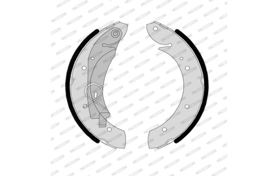 Brake Shoe Set PREMIER FSB567 Ferodo, Image 2