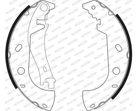 Brake Shoe Set PREMIER FSB571 Ferodo, Image 3