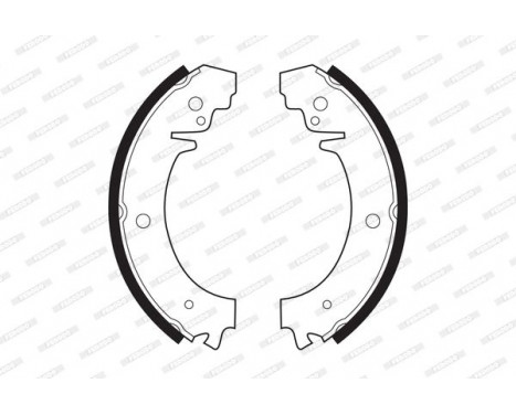 Brake Shoe Set PREMIER FSB59 Ferodo