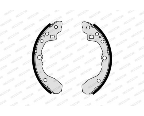 Brake Shoe Set PREMIER FSB609 Ferodo